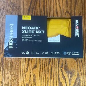 Thermarest ultralight inflatable mattress